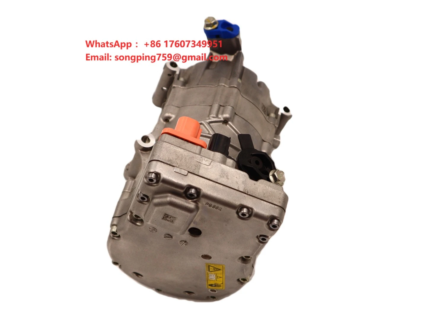 New Mahler 12V Air Conditioning Compressor for GAC Chery Zhijie 800V Models 301001618AA Electric Vehicle Compressor 12 Month