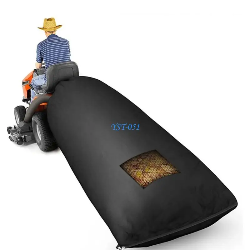 حقيبة تجميع أوراق سحابات نهاية مريحة E15A لركوب جزازات العشب #1