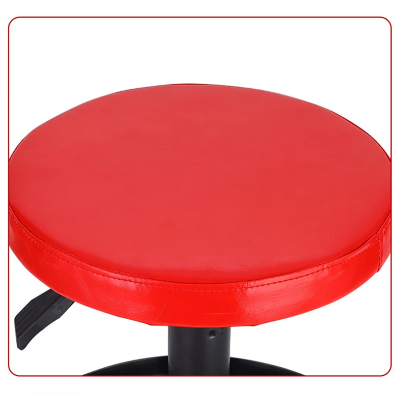 Workshop Chair Car Repair Adjustable Mechanics Seat Car Roller Seat Swivel Bench Rolling Round Workshop Lift Stool 136KG