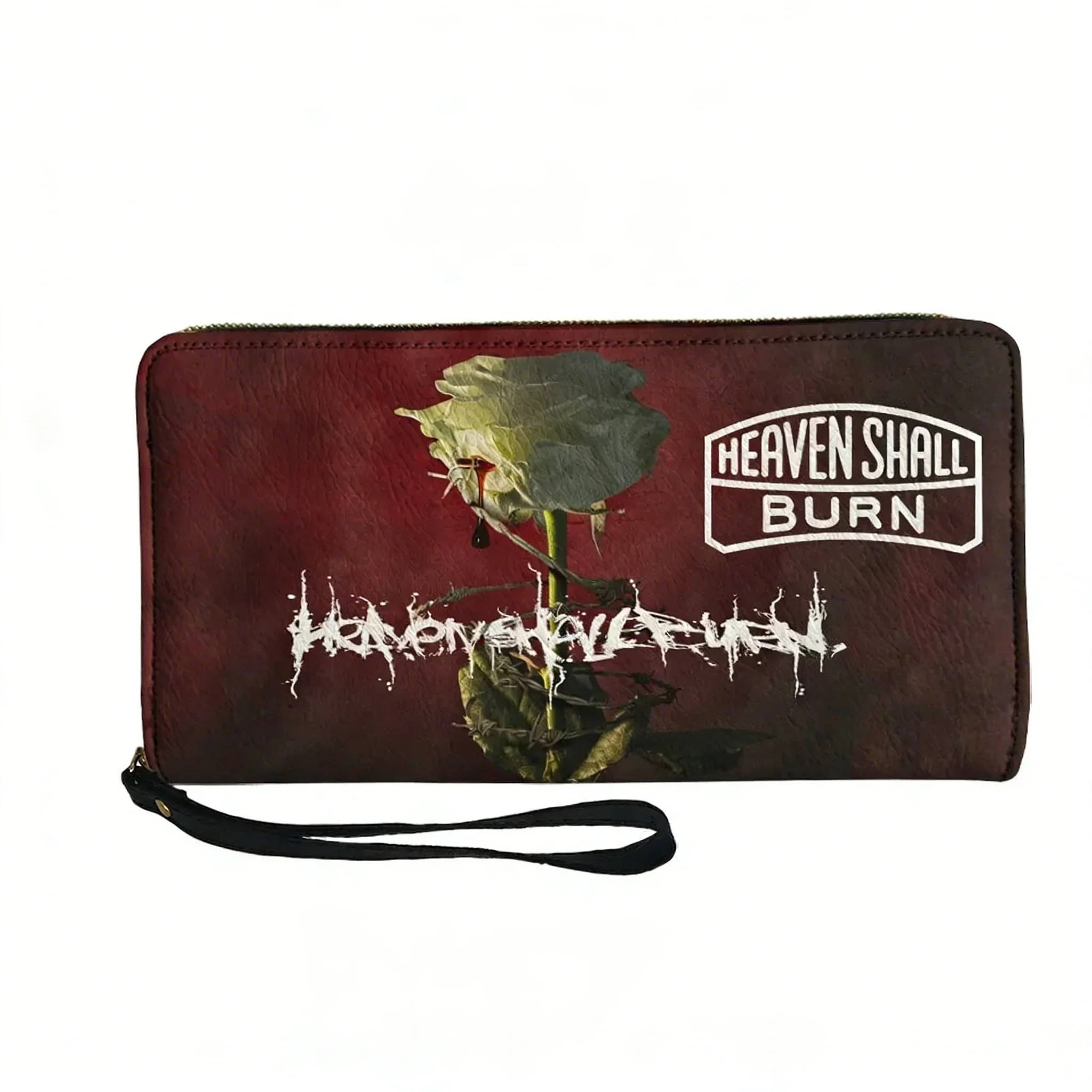 

Кошелек Heaven Shall Burn Metal Band на заказ, мужской, женский, подростковый, на молнии, длинный, с двойным принтом, портативный, подарочная сумка-кошелек