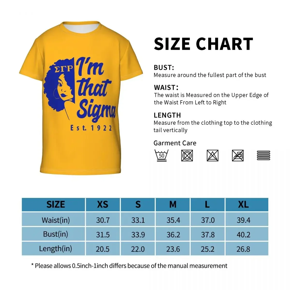 Sigma SGR Gamma Rho T Shirt - Short Sleeve Crew Neck Soft Fitted Tee Shirts for Teen Girl & Boy