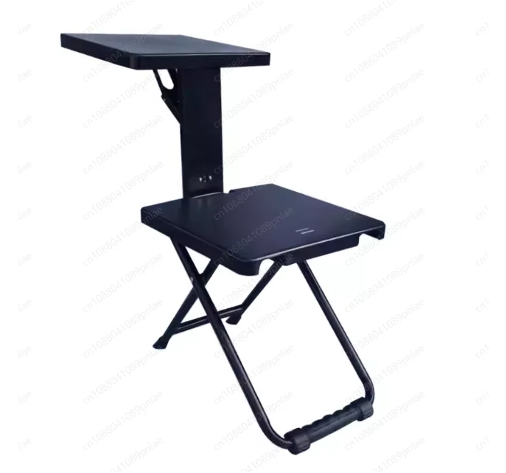 Folding Chair with Desk Portable Multi-functional Stool for Outdoor & Study