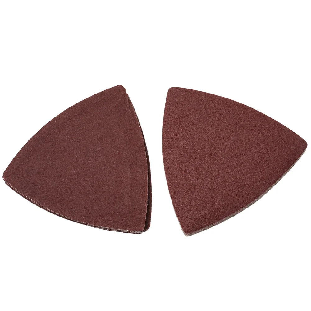 Garden Sanding Disc Sanding Pad Fit 3-1/8 Inch Hook & Loop Multi Tool Reddish Brown Sanding Pads 180# 40PCS 60#