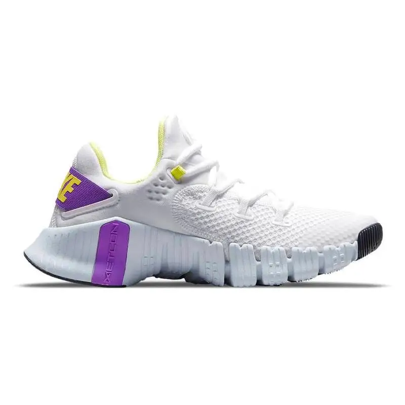 Nike Free Metcon 4 White Wild Berry Women's Sneakers shoes CZ0596-157 With Original Box