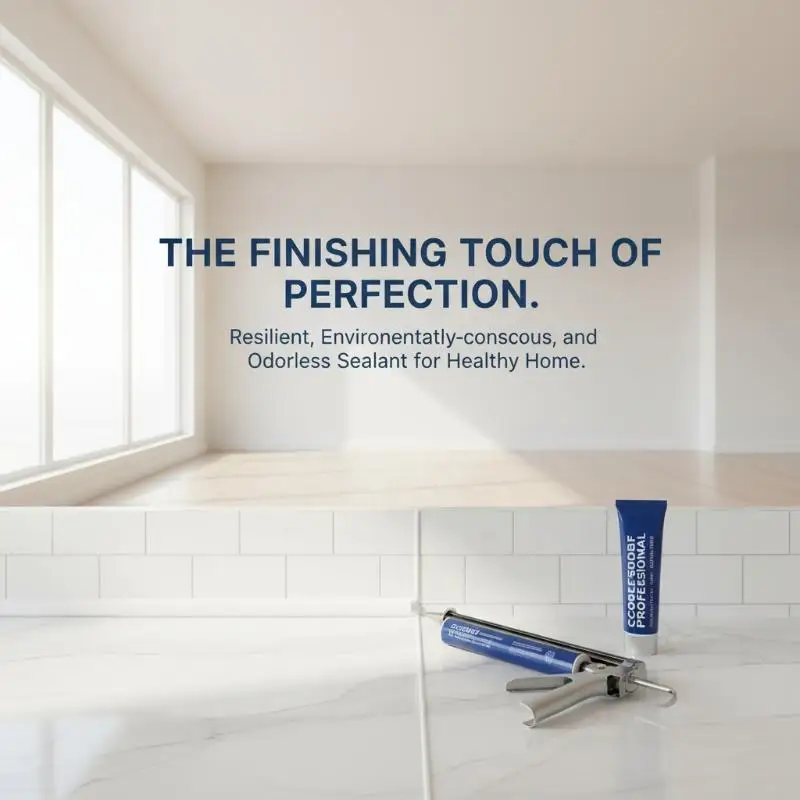 Neutral Silicone Sealant L995 Waterproof Adhesive For Kitchen Bathroom Window Door Edge Wall Crack Sealing Repair Glue
