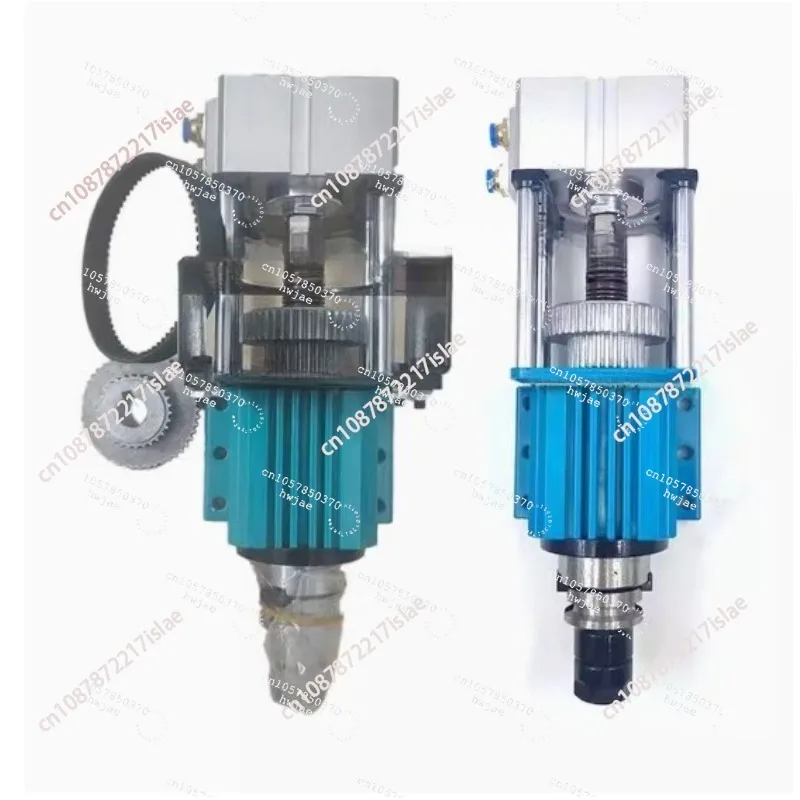 BT30 Unpowered Spindle Cylinder Pneumatic Semi-automatic Tool Changing Spindle Suitable For Carving, Drilling, Metal Re Cutting