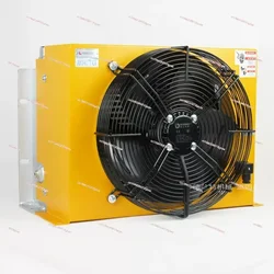 AH0608T 60L/Min Hydraulic Air Cooler Flow Radiator Oil Cooler Plate Pin Heat Exchanger For Hydraulic System