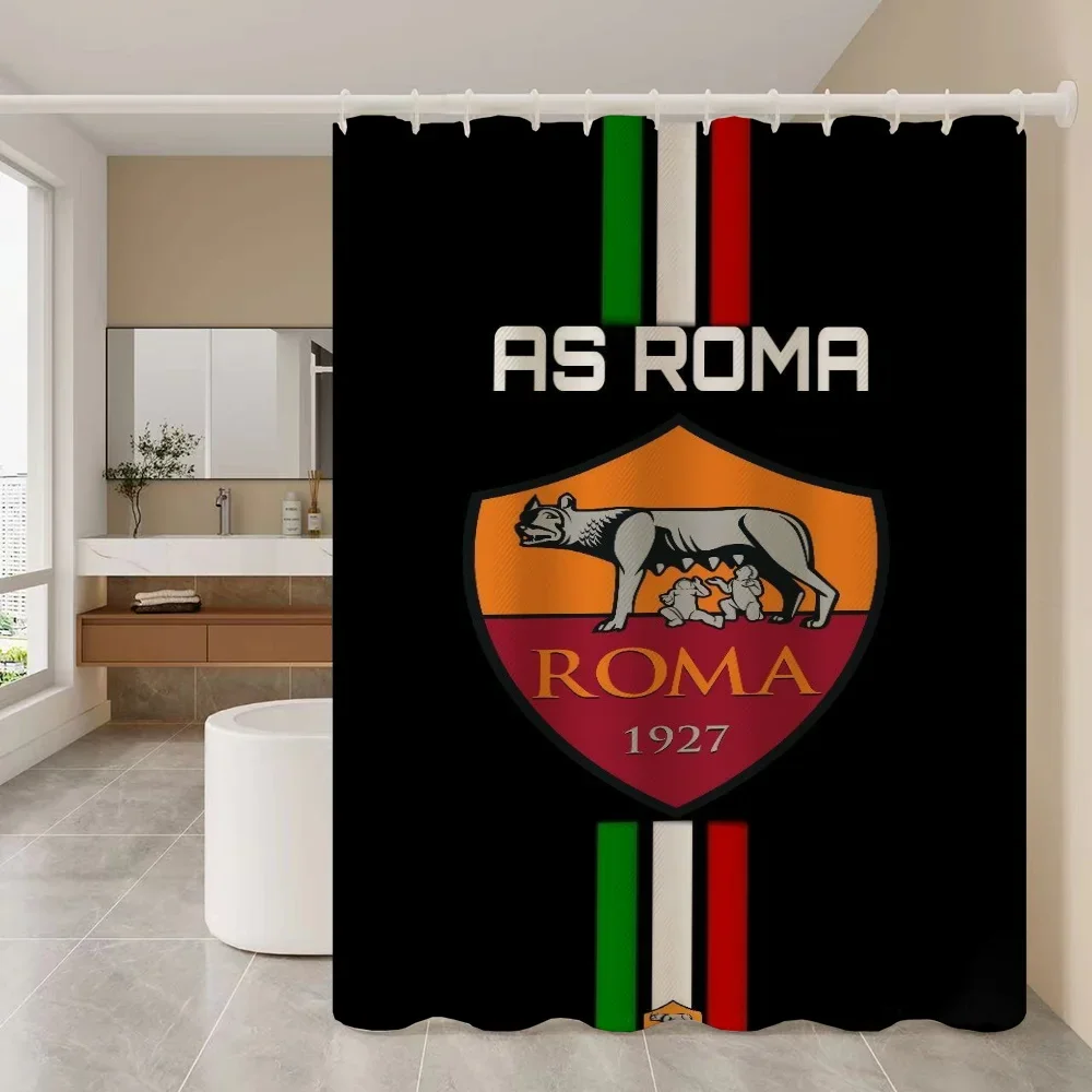 Curtains for Bathroom Shower Curtain R-roma Fc Accessories Bath Waterproof Fabric Set the Anti-mold Opaque Washable 180x200 Home