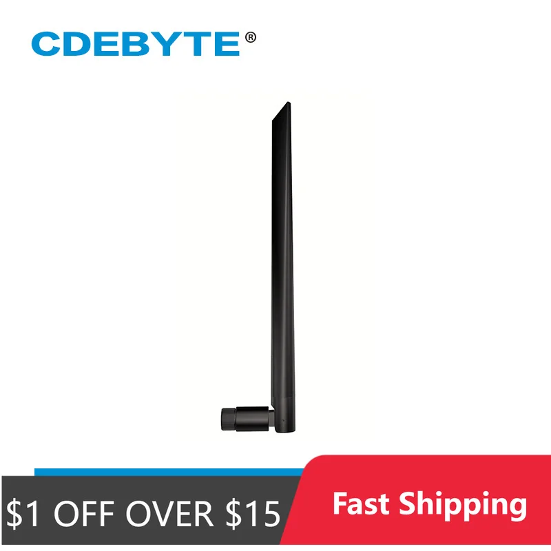 

2 шт. Wi-Fi антенны с высоким коэффициентом усиления 4.0dBi, 433 МГц, всенаправленные, SMA-J, резиновые, TX433-JKD-20P