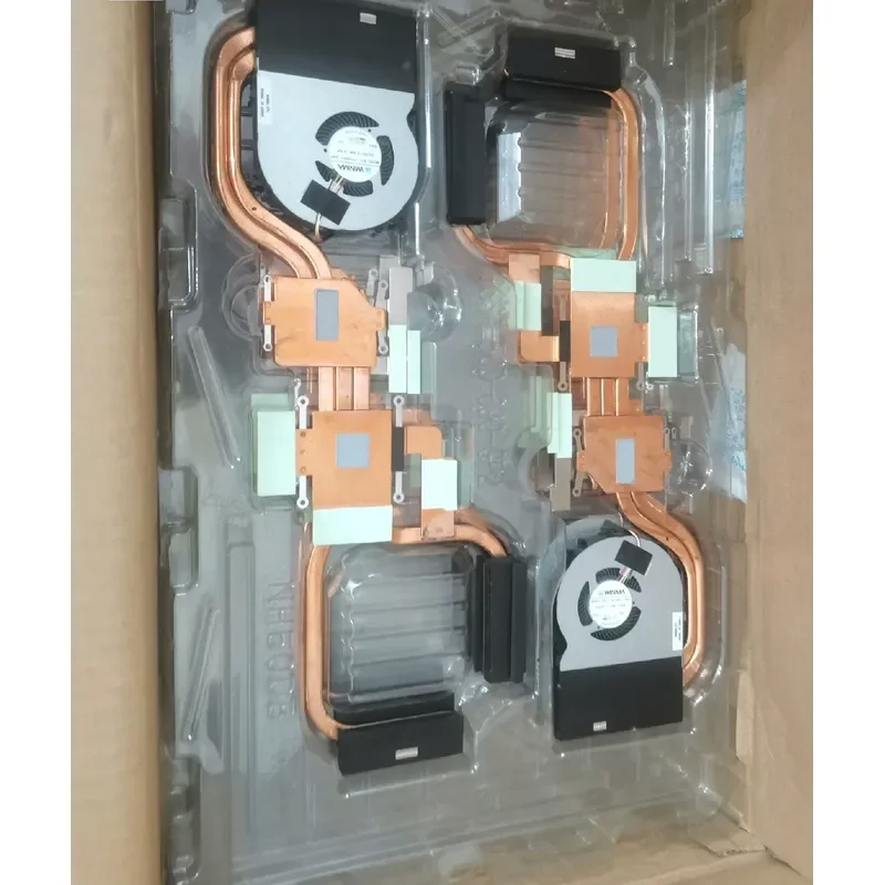 for NH50DB Cooling Module Radiator with Copper Heat Pipe and Cooling Fan Assembly Laptop CPU GPU Thermal Solution Replacement