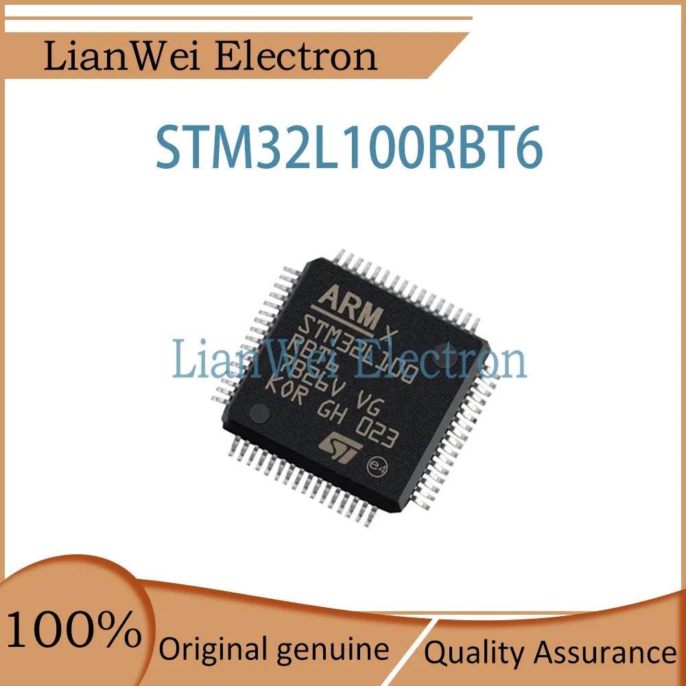 

STM32L100 STM32L100RBT6 IC MCU Chip LQFP-64