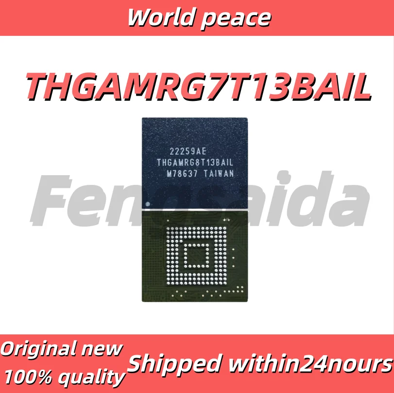 (1pcs) original EMMC THGAMRG7T13BAIL THGAMRG8T13BAIL THGAMRG9T23BAIL Packaged EMMC 5.1 version storage flash