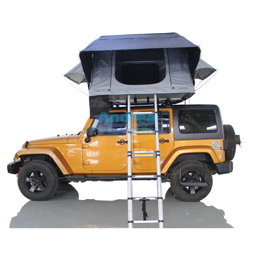 Custom New Soft Shell Dachzelt 4X4 Suv Car Roof Top Tent Outdoor Camping Roof Top Tent Sale