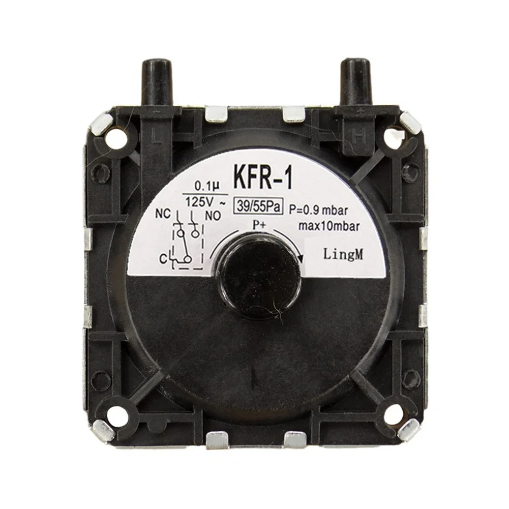 1pcs Strong Exhaust Water Heater Repair Part Air Pressure Switch AC2000V 50Hz 60S Y05 Air Pressure Switch 2.87x3.15 Inches