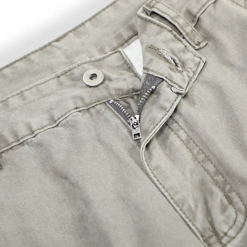 MWJLPWQ Modish 2025 Autumn New American Street Simple Loose Structure Scimitar Casual Pants Fashion Men's Spliced Trousers 21644