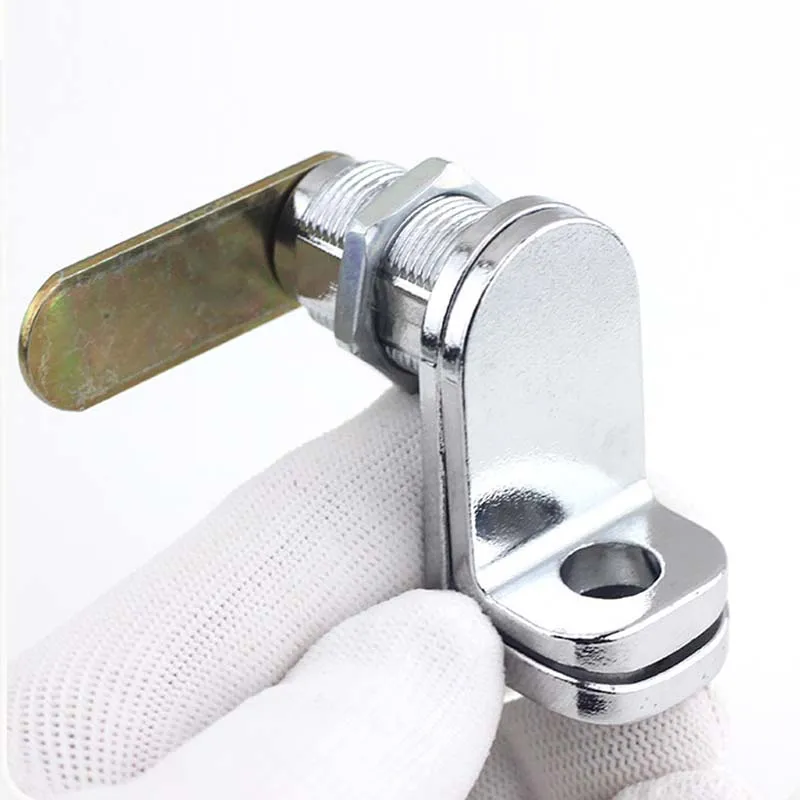 Bright Chrome Iron File Cabinet Lock