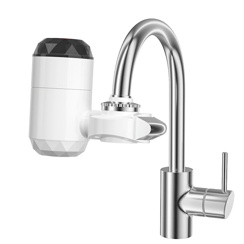 Электрический водонагреватель с дисплеем температуры для кухни, мгновенный нагрев, кран, нагреватель, безрезервуарный водонагреватель, вилка европейского стандарта