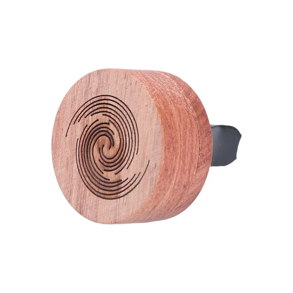 Natural Fragrance Car Essential Oil Diffuser Clip-on Slowly Volatile Wooden Aroma Diffuser Long-lasting Floral
