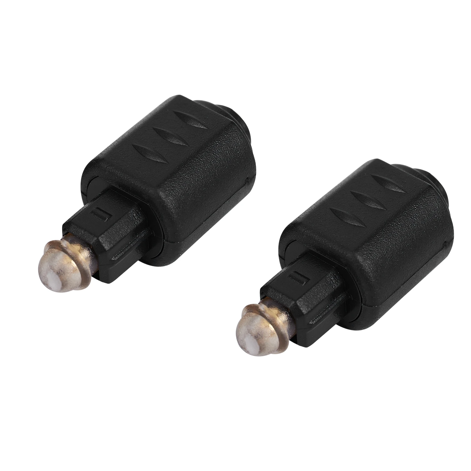 2 Packs Optical 3.5mm Female Mini Jack Plug To Digital Toslink Adapter