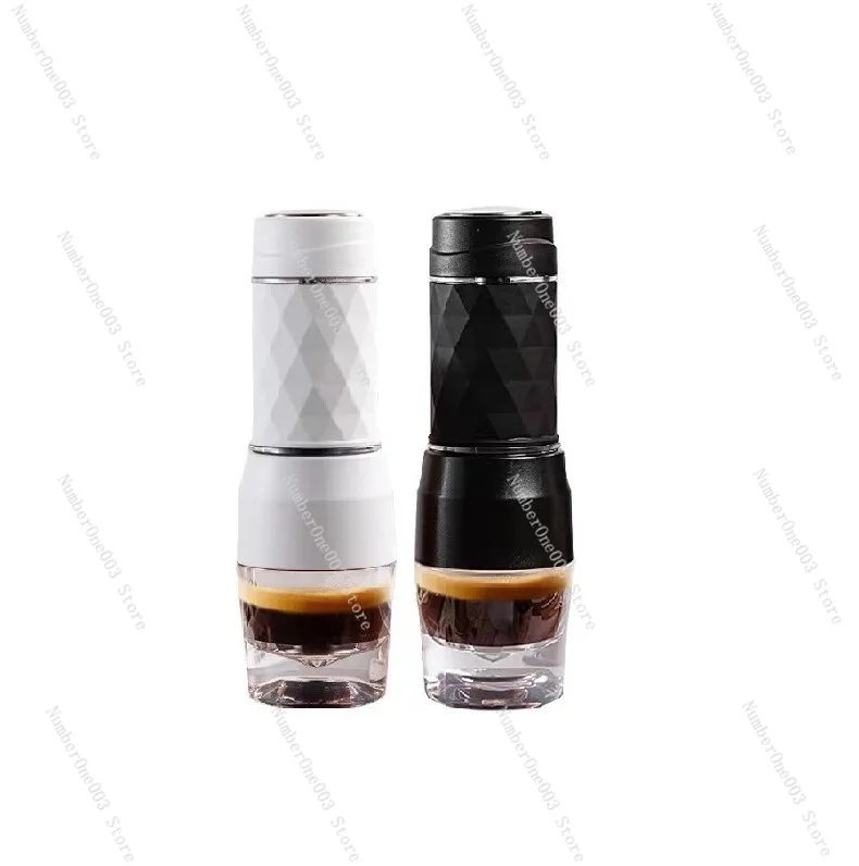 

Portable Italian-style Espresso Coffee Machine Mini Hand-pressed Capsule Household Portable Outdoor Car Coffee Machine