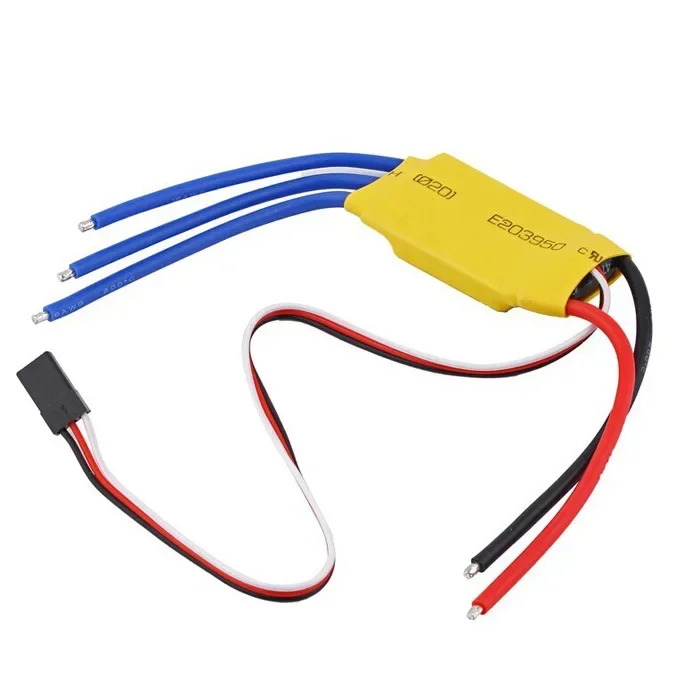 Controlador de velocidad del Motor sin escobillas HW30A 30A ESC XXD RC BEC ESC t-rex helicóptero barco para FPV F450 Mini Quadcopter Drone