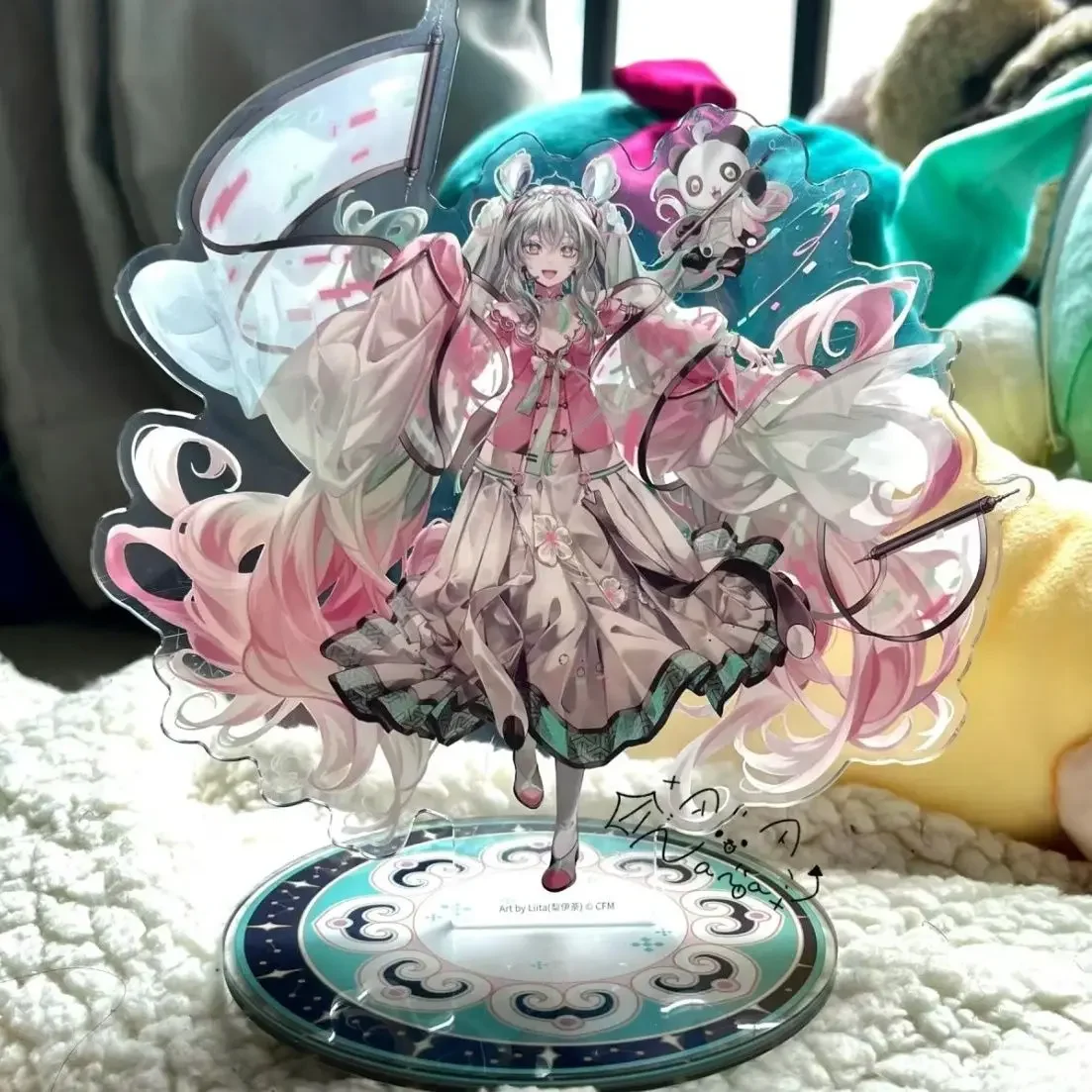 Hatsune Miku Acrylic Stand Figure Hatsune Miku Project Diva Anime Peripherals Bedroom Originality Good-looking Desktop Ornament