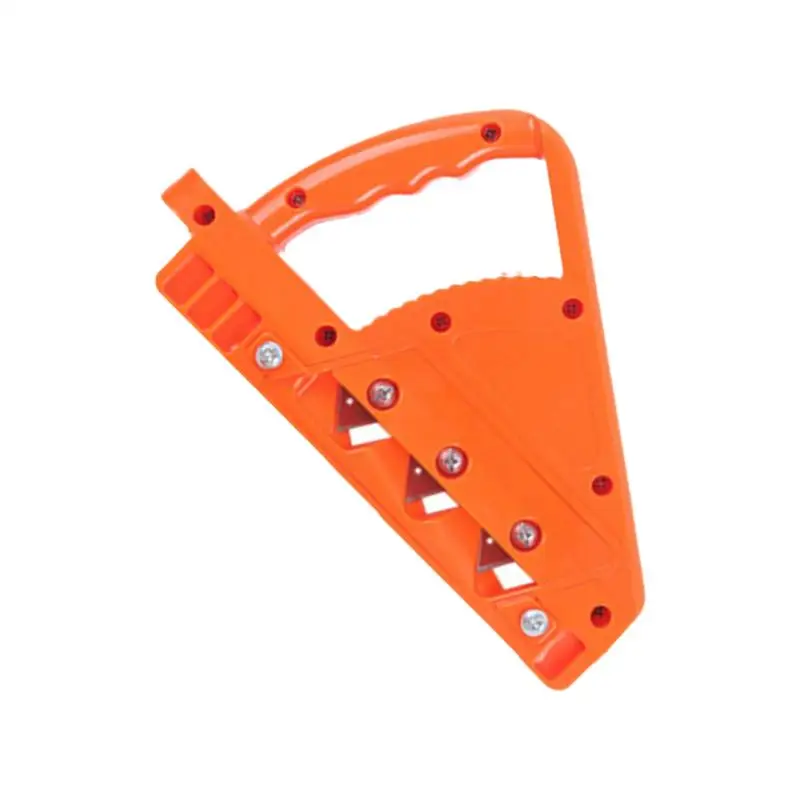 Fazowanie krawędzi płyt kartonowo-gipsowych Ręczne narzędzia tnące 45 stopni 60 stopni Narzędzie ręczne do krawędzi płyt kartonowo-gipsowych z 10 frezami do rękodzieła