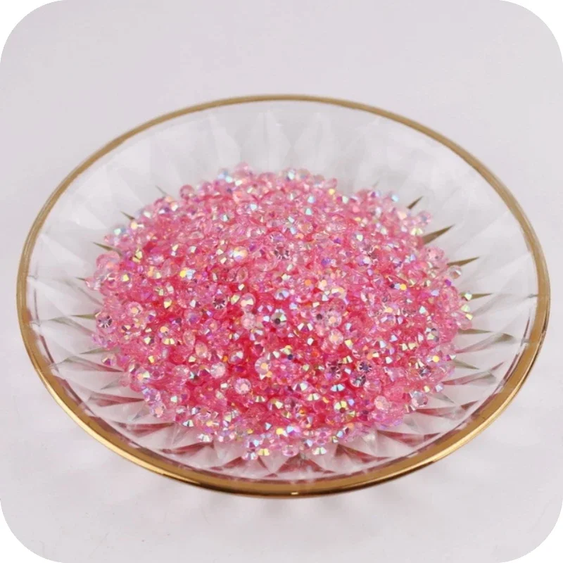 Wholesale Clothing Accessories Transparent Resin Crystal Nail Gems Non-Thermosetting Crystal Nail Glue Water Drill Accessories