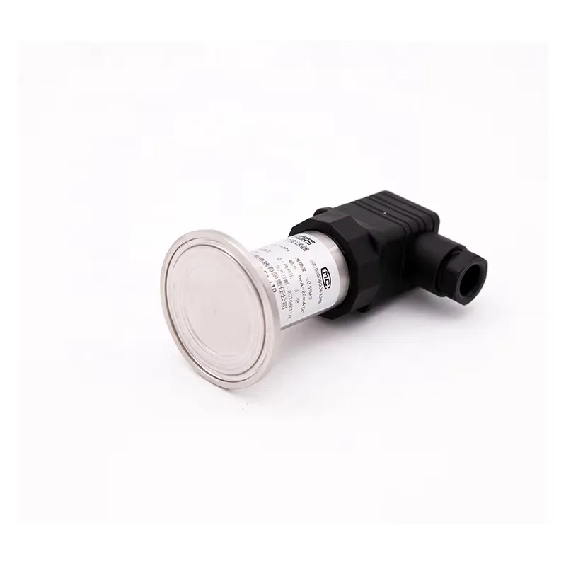 Miniature Differential Pressure Sanitary Pressure Transmitter 4-20mA, Accuracy 0.2% FS, Stainless Steel, CE Certified