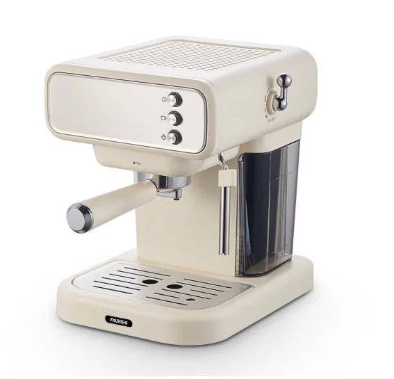 

Fxunshi coffee machine semi-automatic household small espresso with 20Bar high-pressure extraction and foam making capability