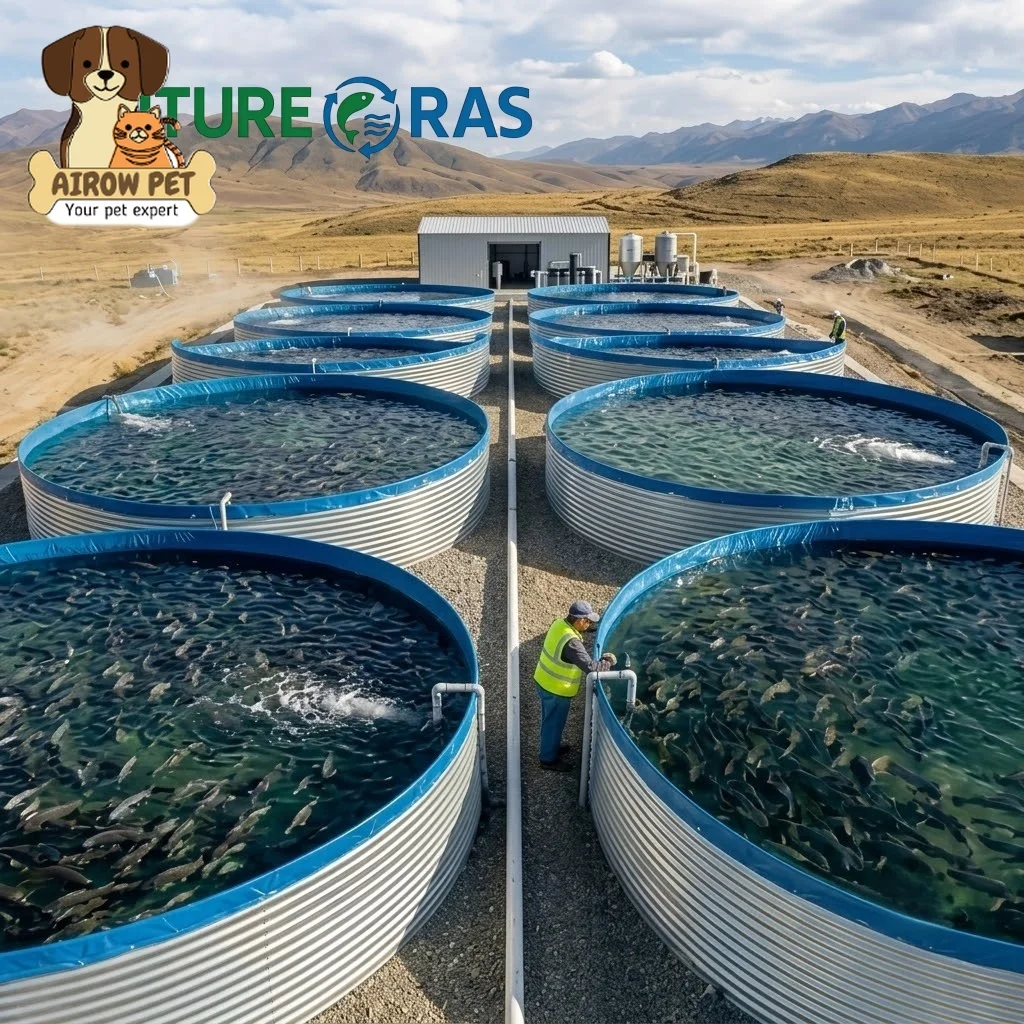 AIROW FUTURERAS fish breeding pond aquaculture pvc tarpaulin fish tank fish farming pond liner