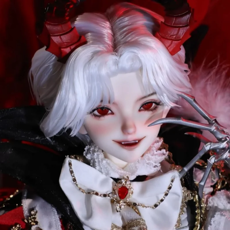 

1/4 Bjd Мужская Кукла Эдвард Драгоценный Камень Кукла Горящее Сердце Серия Полный Набор Готический Стиль Темный Благородный Шарнирный Bjd Подарки Предпродажа 120 дней