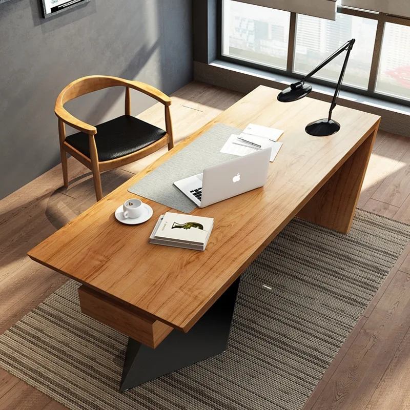 Conference table Computer table Solid wood Small coffee table Solid wood desk Rectangle
