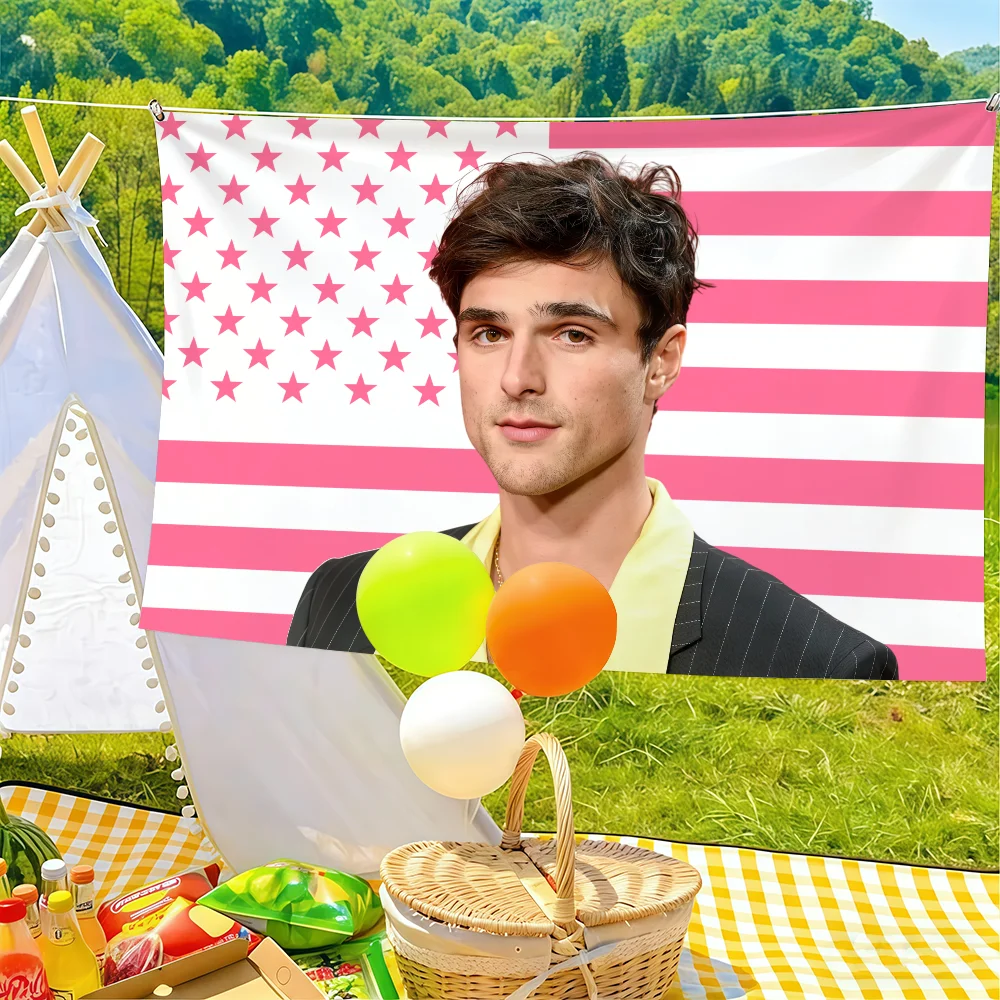 Actor Jacob Elordi Flag Suitable For Birthday Parties Living Room Bedroom And Outdoor Camping Decorations
