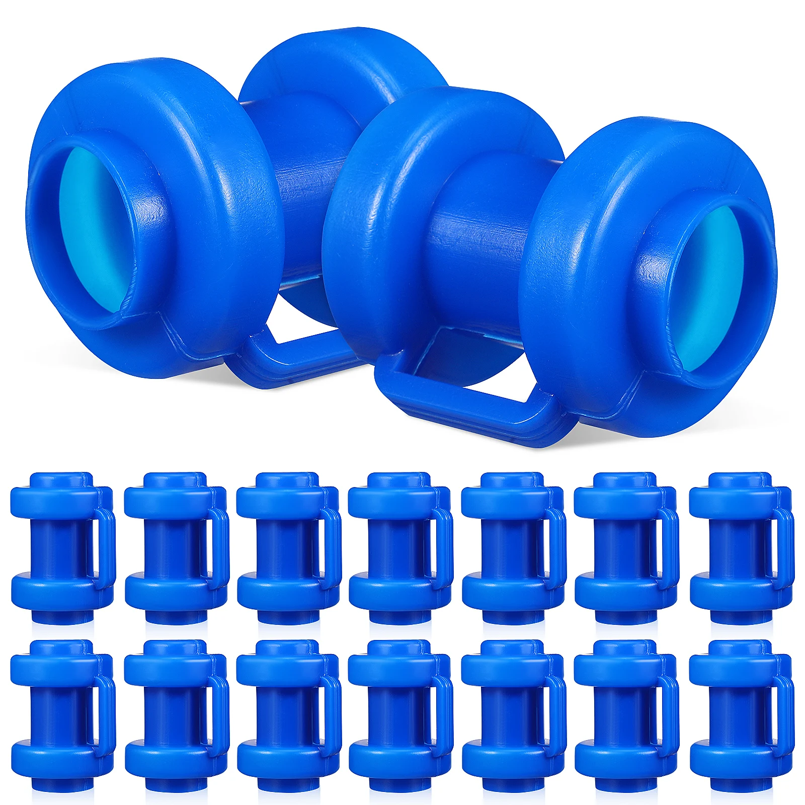 

16pcs Caps Durable ABS Trampoline Replacement Plastic Trampoline Caps Replacement Parts Accessories Easy Install Fitness