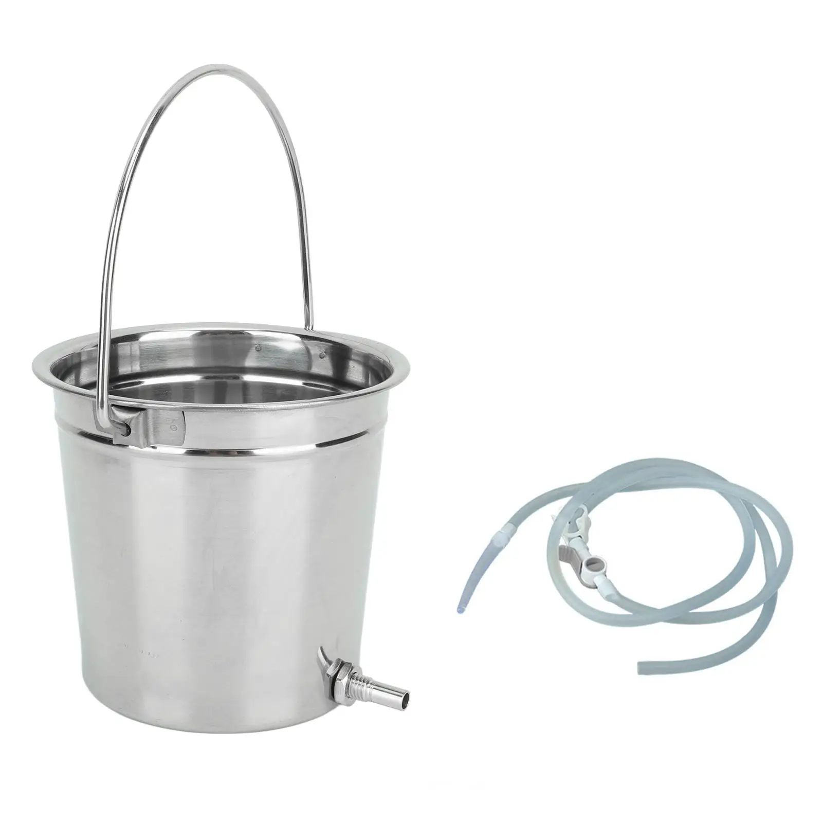 Stainless Steel Enema Bucket Kit for Colon Cleansing - Easy for home Constipation Relief & Health Maintenance