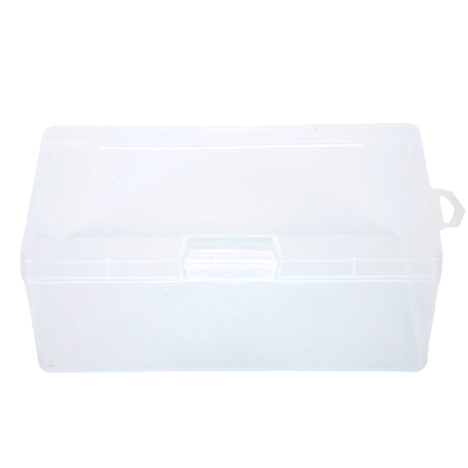 Container Storage Box Beads Case Clear Collection Rectangular Transparent 6.3*3.46*2.36inch With Lid Bank Cards