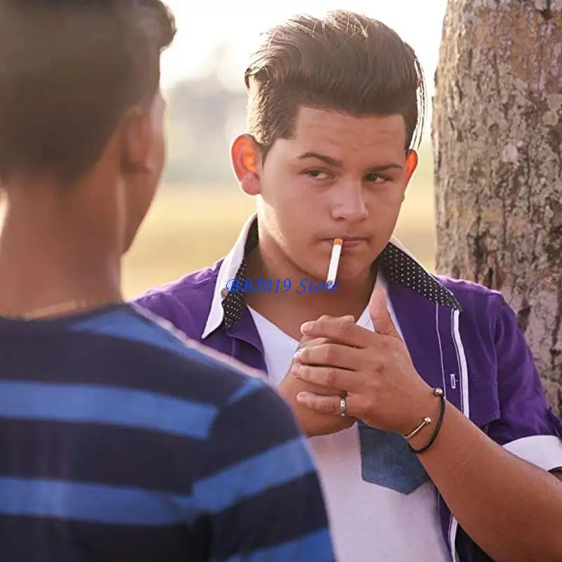 Q0KB Gag Gift for Kids&Adults Fake Cigarette Kids Party Favor Tricky Props for Creative Supplies for Age 6+ Kids/Adults