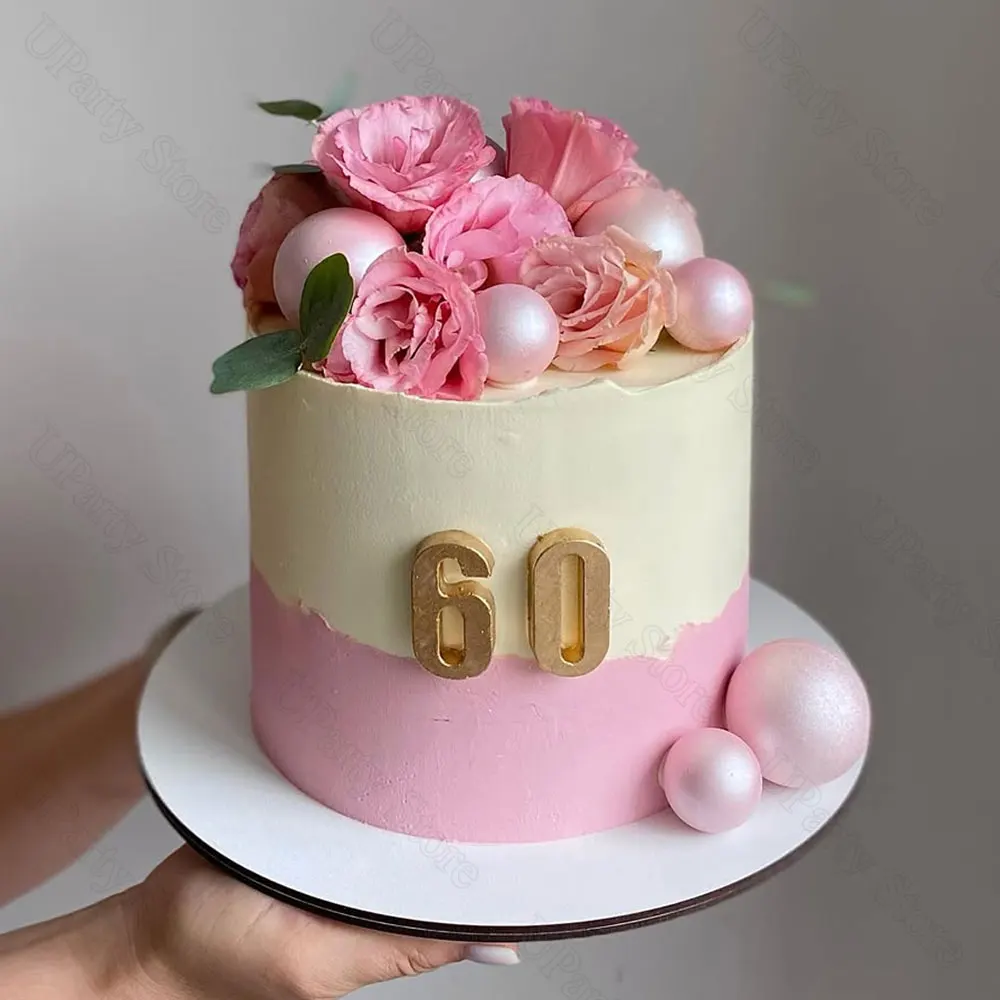 20 قطعة كرات لامعة كعكة القبعات العالية 4 حجم كرات اللؤلؤ الملونة كب كيك القبعات العالية إدراج لعيد ميلاد سعيد كعكة الزينة صالح