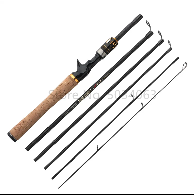 

Carbon Fiber Lure Rod Ultra-short Section Spinning Casting Pole Travel Superhard 1.8m, 2.1m, 2.4m, 2.7m