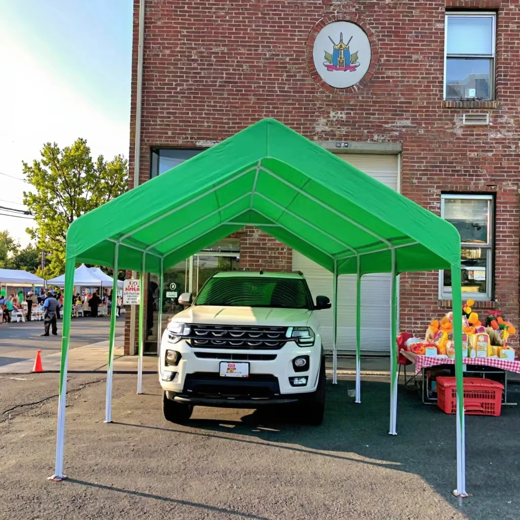 

Outdoor Simple Folding Portable Modern Steel Frame Powder Coated Oxford Material Waterproof Durable High Car Car Parking