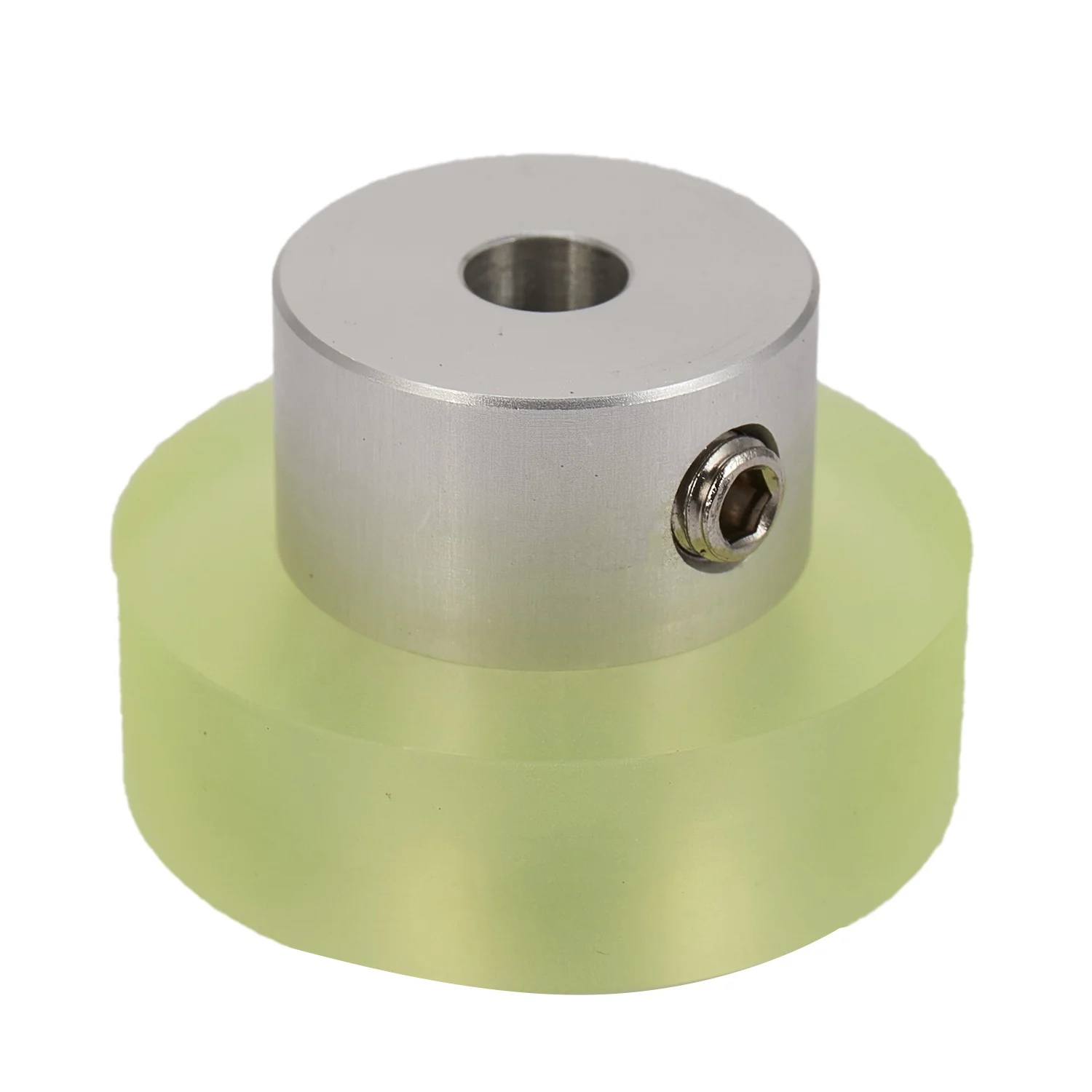 100 มม.อลูมิเนียมยูรีเทนอุตสาหกรรม Encoder ล้อวัดล้อสําหรับวัด ROTARY Encoder