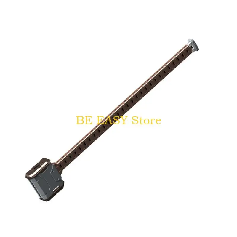 E28F Interlocking Cartridges Belt Components Detailed Zaku Machine Fire Shells Chain for Set Easy to Paint & Assemble