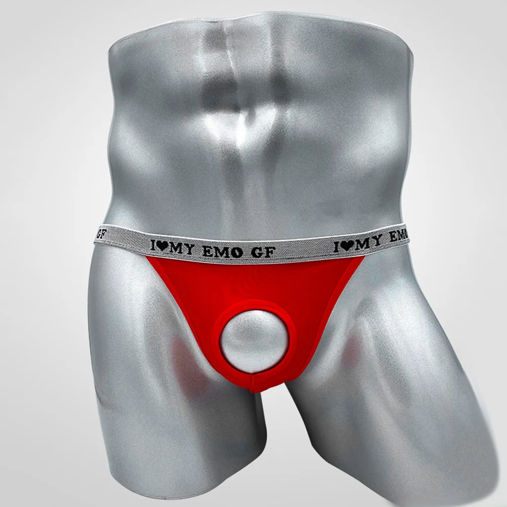 

Applicable Gender: Male Mens Elastic Thong Hip Revealing Thong Hotel Use Nylon Fabric U Convex Design All Seasons