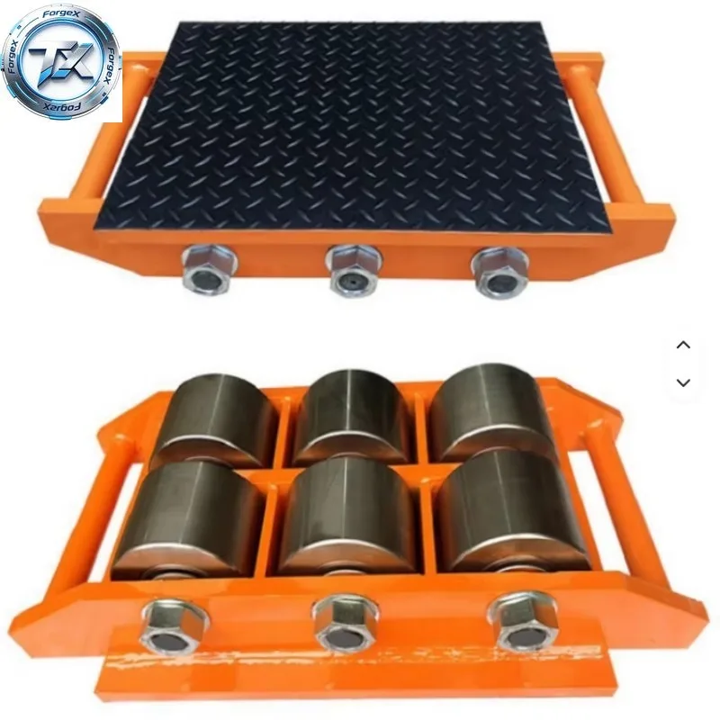 New Cargo Trolley Industrial Metal 4-25 Ton Capacity Skate Tank Roller Skid