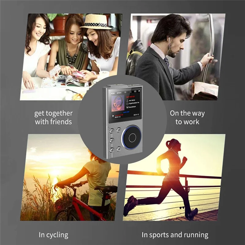 A25R-MP3 Player Lossless DSD High Definition Portable Hi-Fi Digital Audio Music Player With 16GB Lossless Music