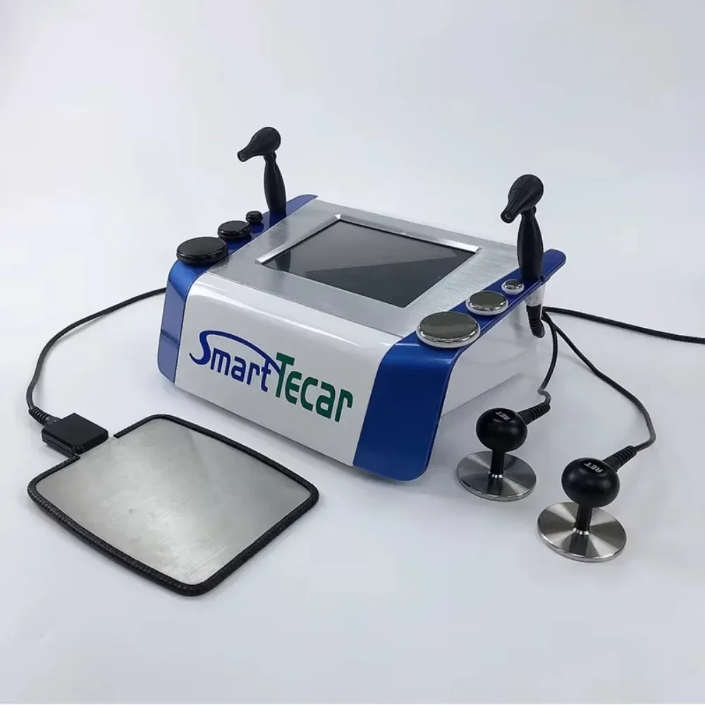 488KHz Portable Smart Tecar Therapy Diathermy Machine CET RET RF Indiba for Sports Rehab Body Pain Relief Energy Device
