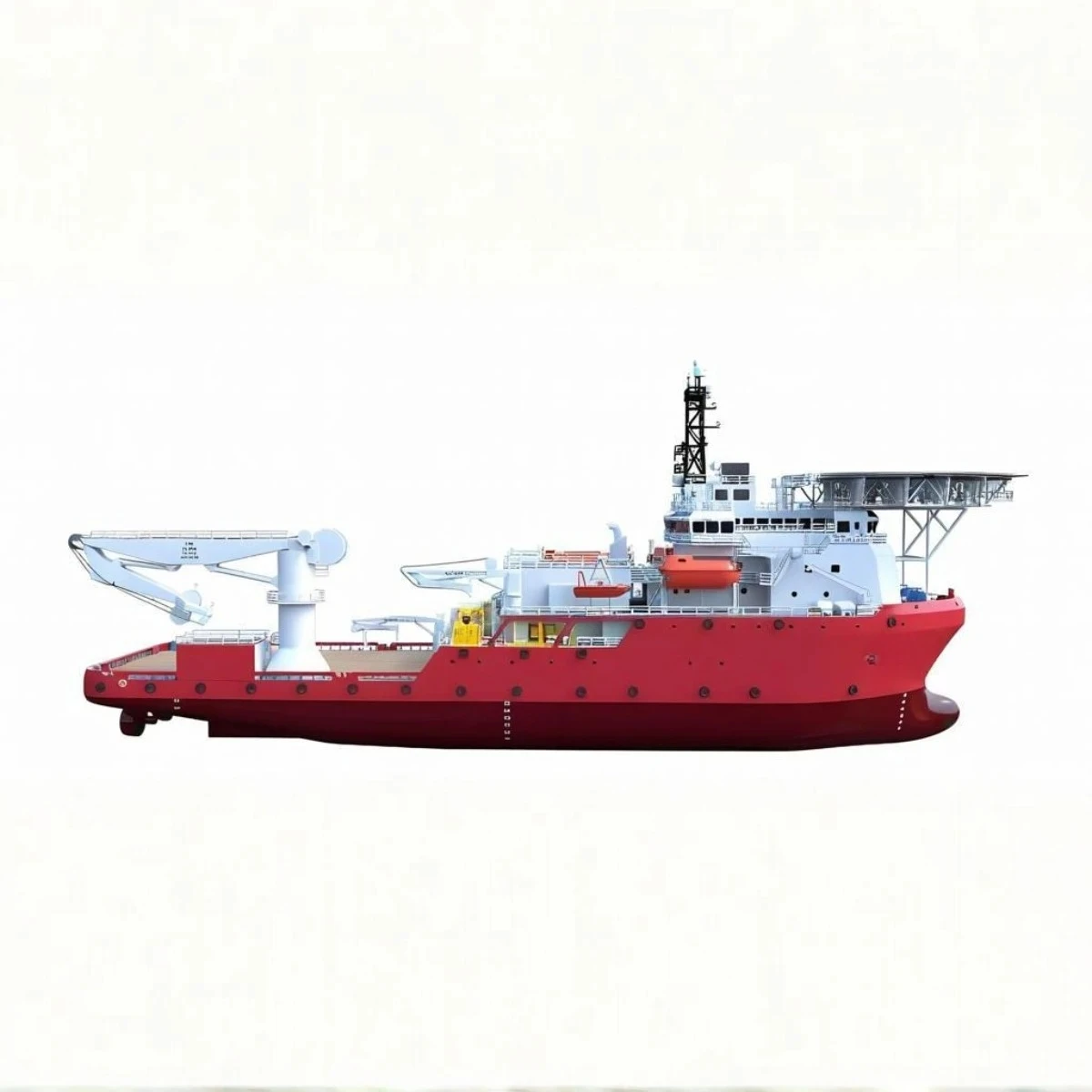 

Новый набор для сборки радиоуправляемой модели глубоководного судна 1/100, высокодетализированная модель рабочего катера для взрослых, игрушка-конструктор