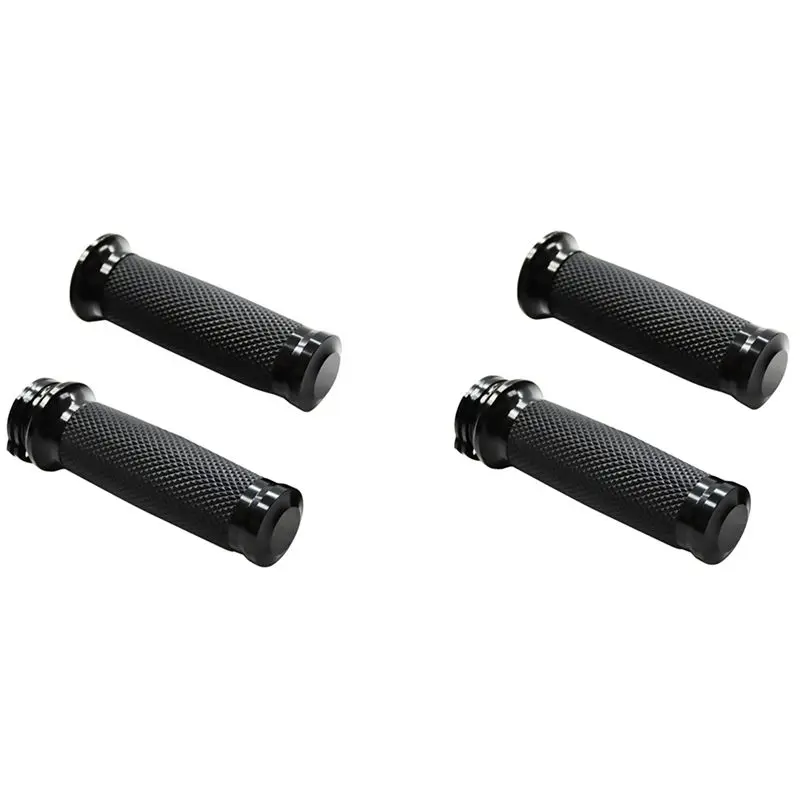 Precision 2X Universal 1In 25Mm Hand Grips Motorcycle Handle Bar Handlebar For Touring Sportster 883 1200 XR For