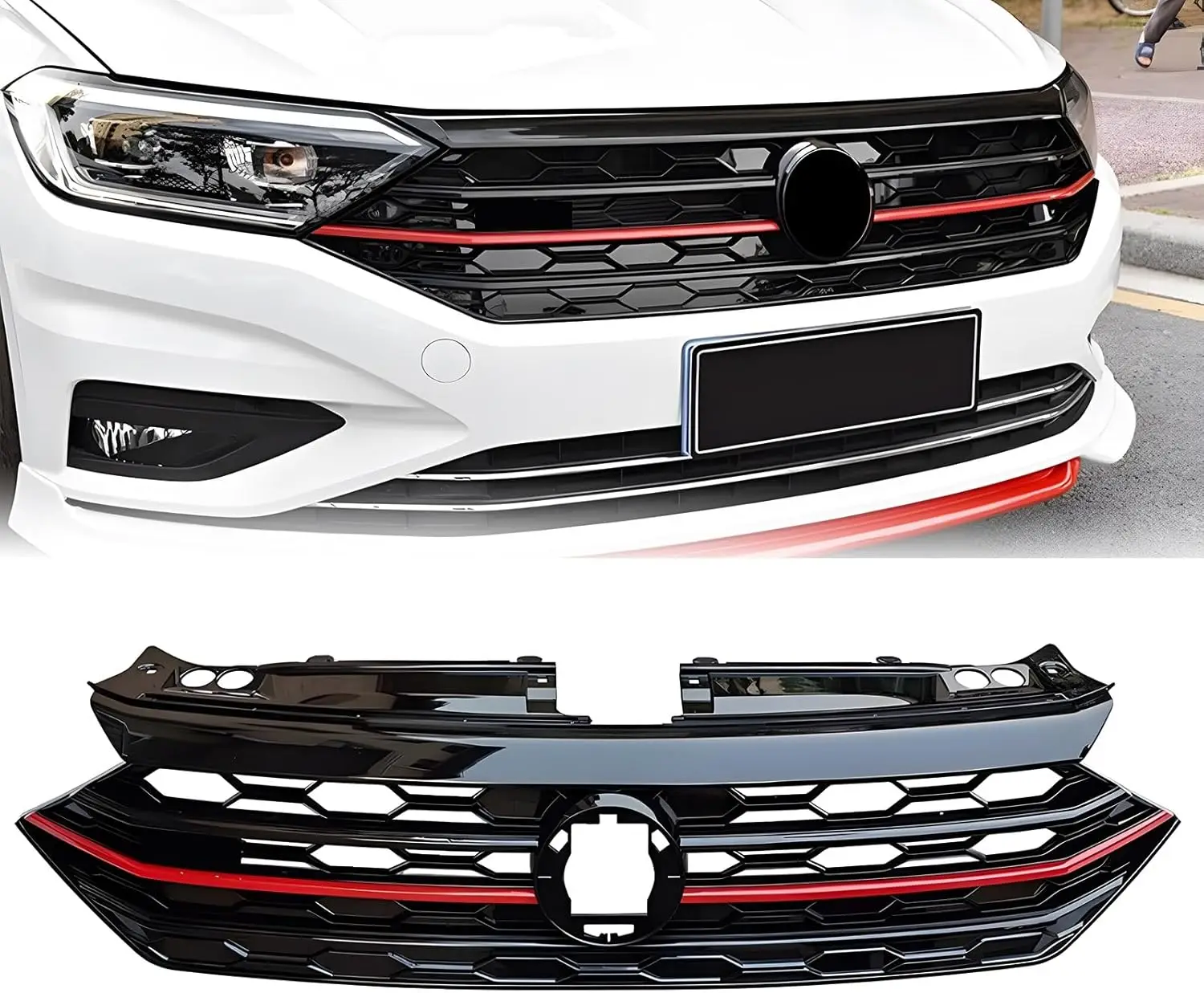 

For Volkswagen 2019 JETTA GLI RED FRONT GRILLE OE 17G 853 653 E Original Replacement Auto Part